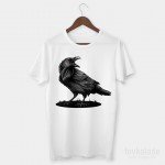 Crow Özel Tasarım Unisex T Shirt