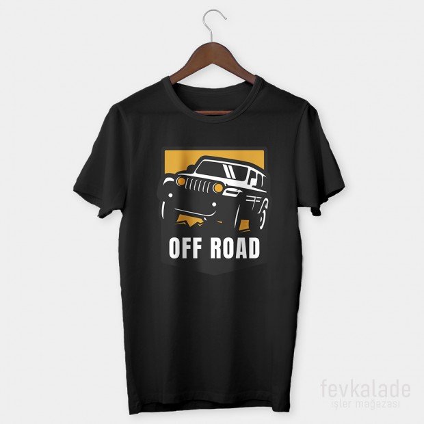Off Road Özel Tasarım Unisex T Shirt