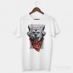 Blue Wolf Özel Tasarım Unisex T Shirt
