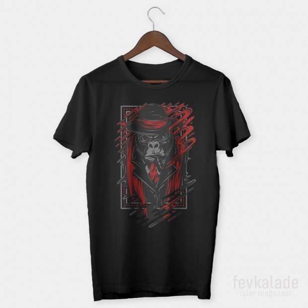 Mafia Monkey Özel Tasarım Unisex T Shirt
