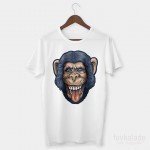 Mini Monkey Özel Tasarım Unisex T Shirt