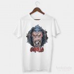 Gorilla Özel Tasarım Unisex T Shirt