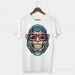 Glass Monkey Özel Tasarım Unisex T Shirt