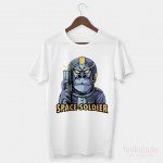 Space Soldier Ape Özel Tasarım Unisex T Shirt