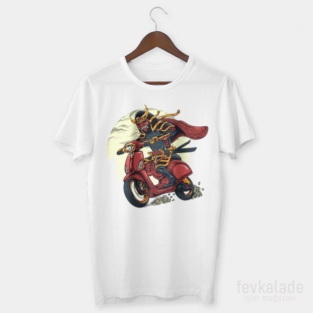 Motor Ninja Özel Tasarım Unisex T Shirt