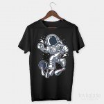 Space Bowling Özel Tasarım Unisex T Shirt