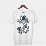 Space Bowling Özel Tasarım Unisex T Shirt