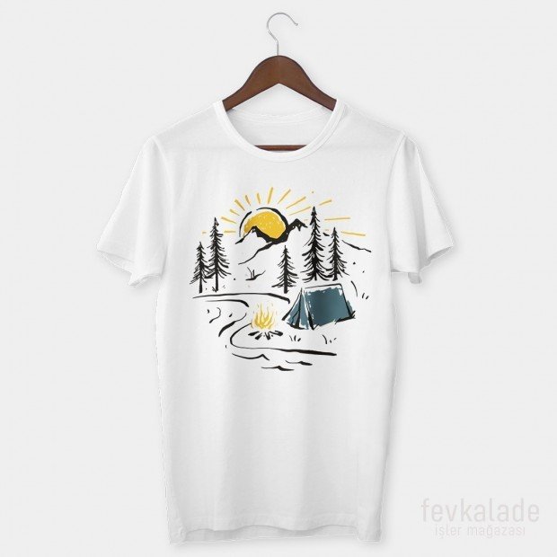 Adventure Line Özel Tasarım Unisex T Shirt