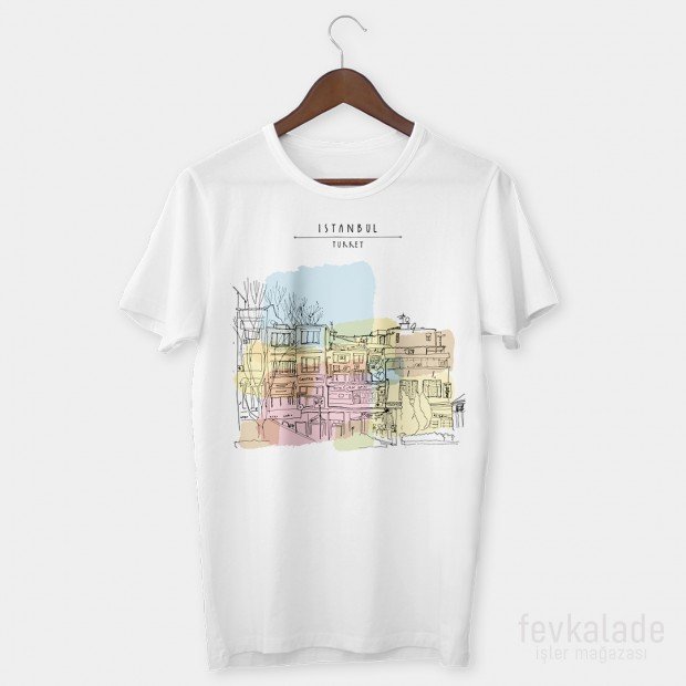 İstanbul Soft Özel Tasarım Unisex T Shirt