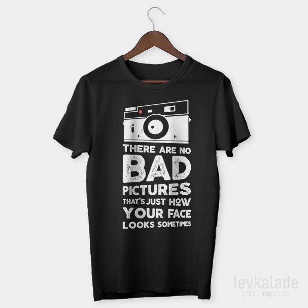 Bad Pictures Özel Tasarım Unisex T Shirt