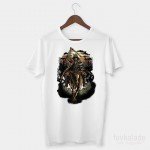Samurai Horse Özel Tasarım Unisex T Shirt